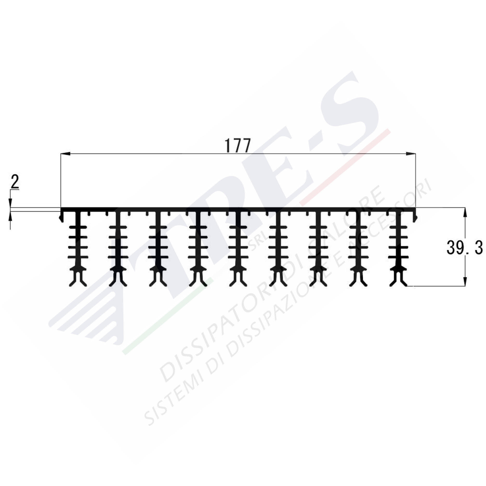 PRO1231 - Dissipatori a doppio profilo 