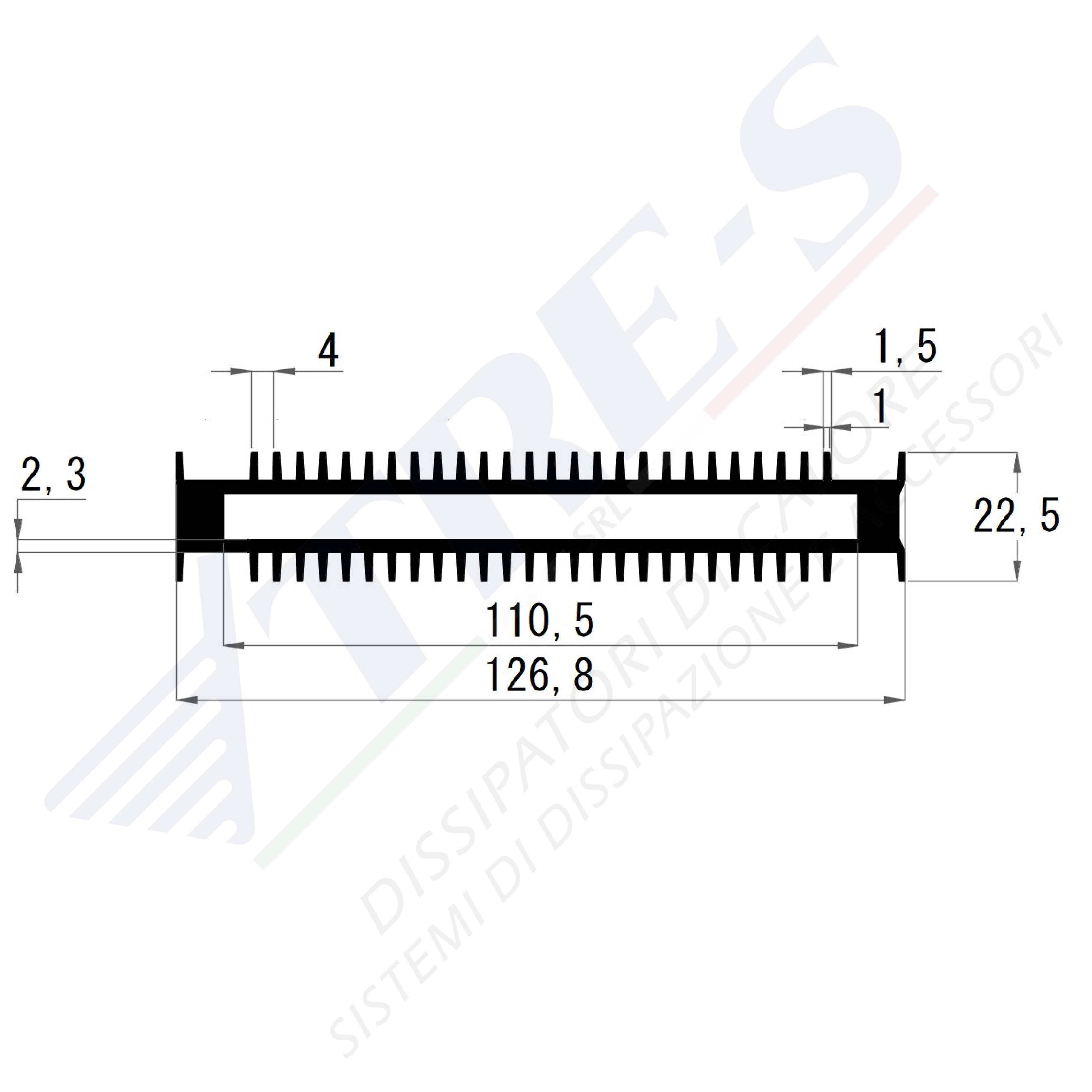 Dissipatore di calore PRO1284