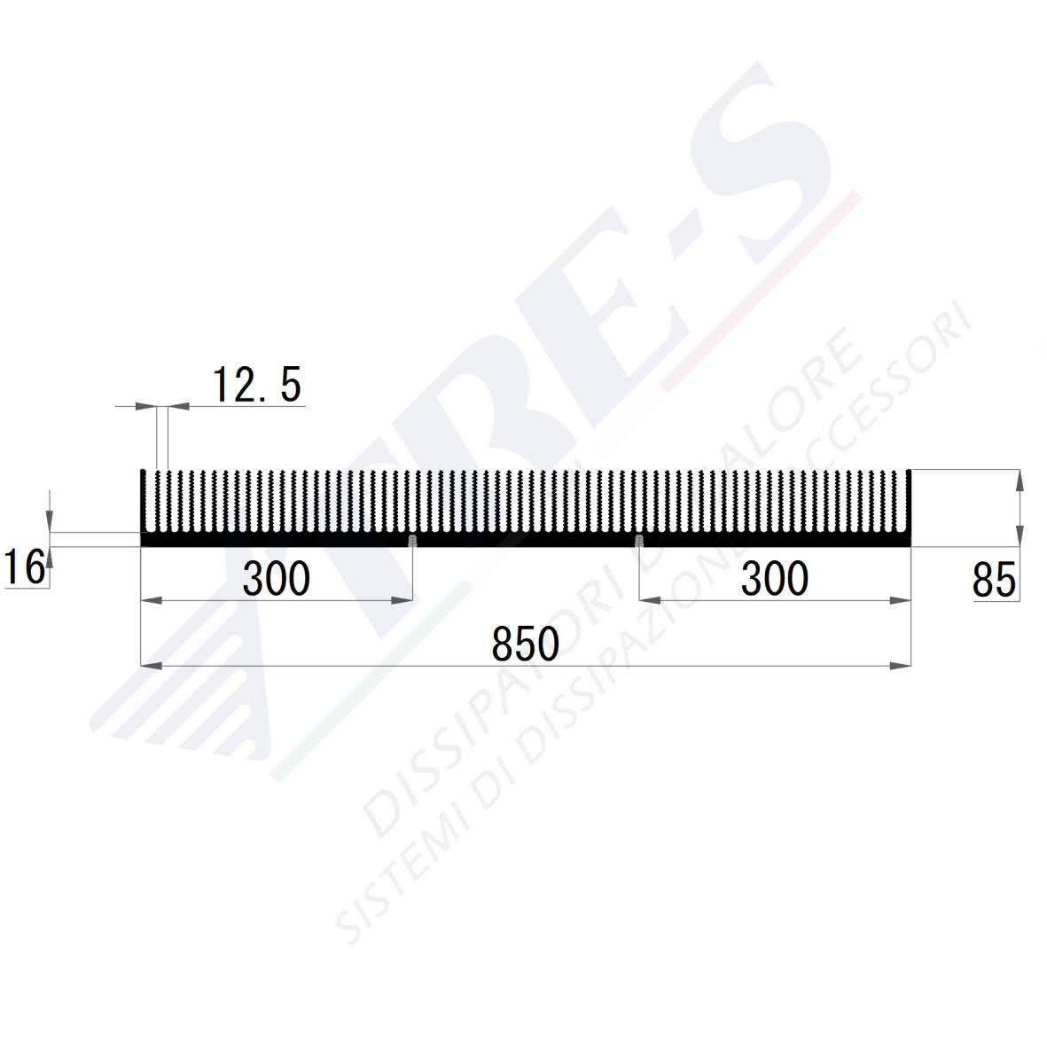 Dissipatore di calore PRO1305