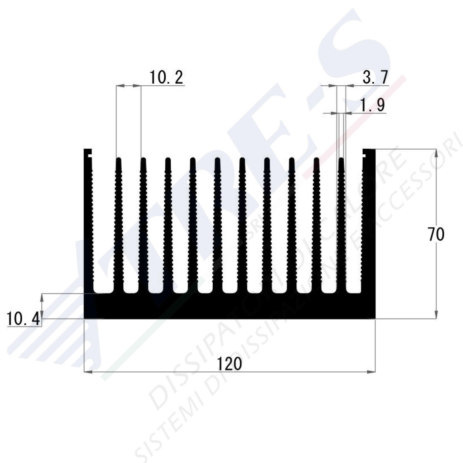 Dissipatore di calore PRO1338